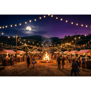 CAPA FUNDO FOTOGRÁFICO HORIZONTAL FESTA JUNINA | TECIDO PREMIUM  | VÁRIOS MODELOS - 2.20X1.50M