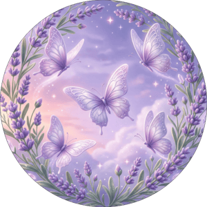 CAPA PAINEL REDONDO BORBOLETA | TECIDO PREMIUM  | VÁRIOS MODELOS - 1.50X1.50M E 50X50CM