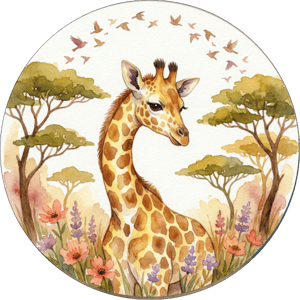 CAPA PAINEL REDONDO SAFARI | TECIDO PREMIUM  | VÁRIOS MODELOS - 1.50X1.50M E 50X50CM