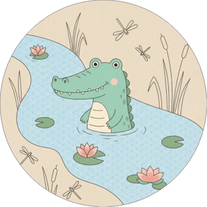 CAPA PAINEL REDONDO SAFARI | TECIDO PREMIUM  | VÁRIOS MODELOS - 1.50X1.50M E 50X50CM