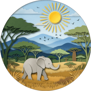 CAPA PAINEL REDONDO SAFARI | TECIDO PREMIUM  | VÁRIOS MODELOS - 1.50X1.50M E 50X50CM