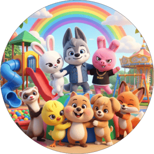 CAPA PAINEL REDONDO KPOP STRAY KIDS | TECIDO PREMIUM  | VÁRIOS MODELOS - 1.50X1.50M E 50X50CM