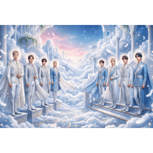 CAPA PAINEL FUNDO FOTOGRÁFICO KPOP STRAY KIDS | TECIDO PREMIUM  | VÁRIOS MODELOS - 1.50X1.50M E 50X50CM