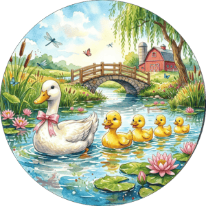 CAPA PAINEL REDONDO FAZENDINHA | TECIDO PREMIUM  | VÁRIOS MODELOS - 1.50X1.50M E 50X50CM