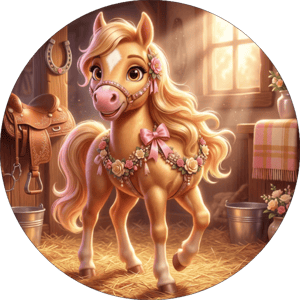 CAPA PAINEL REDONDO FAZENDINHA | TECIDO PREMIUM  | VÁRIOS MODELOS - 1.50X1.50M E 50X50CM