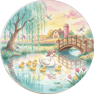 CAPA PAINEL REDONDO FAZENDINHA | TECIDO PREMIUM  | VÁRIOS MODELOS - 1.50X1.50M E 50X50CM