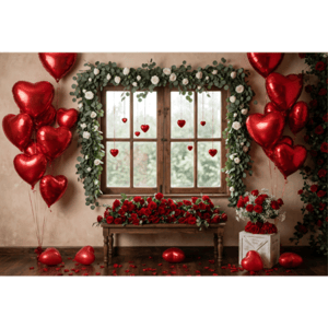 CAPA FUNDO FOTOGRÁFICO HORIZONTAL DIA DOS NAMORADOS | TECIDO PREMIUM  | VÁRIOS MODELOS - 2.20X1.50M