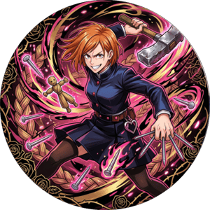 CAPA PAINEL REDONDO ANIME JUJUTSU KAISEN | TECIDO PREMIUM  | VÁRIOS MODELOS - 1.50X1.50M E 50X50CM