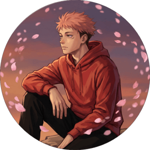 CAPA PAINEL REDONDO ANIME JUJUTSU KAISEN | TECIDO PREMIUM  | VÁRIOS MODELOS - 1.50X1.50M E 50X50CM