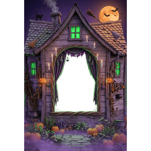 CAPA FUNDO INTERATIVO HALLOWEEN | TECIDO PREMIUM  | VÁRIOS MODELOS - 1.50X2.20M