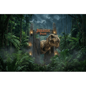 CAPA FUNDO FOTOGRÁFICO HORIZONTAL DINOSSAURO | TECIDO PREMIUM  | VÁRIOS MODELOS - 2.20X1.50M