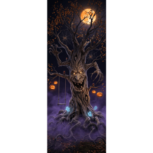 CAPA PAINEL PORTA HALLOWEEN | TECIDO PREMIUM  | VÁRIOS MODELOS - 85cm x 2.10M