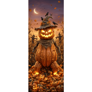 CAPA PAINEL PORTA HALLOWEEN | TECIDO PREMIUM  | VÁRIOS MODELOS - 85cm x 2.10M