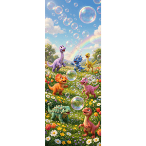 CAPA PAINEL PORTA DINOSSAURO | TECIDO PREMIUM  | VÁRIOS MODELOS - 85cm x 2.10M