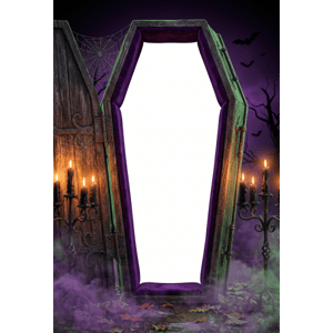 CAPA FUNDO INTERATIVO HALLOWEEN | TECIDO PREMIUM  | VÁRIOS MODELOS - 1.50X2.20M