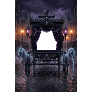 CAPA FUNDO INTERATIVO HALLOWEEN | TECIDO PREMIUM  | VÁRIOS MODELOS - 1.50X2.20M