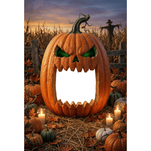 CAPA FUNDO INTERATIVO HALLOWEEN | TECIDO PREMIUM  | VÁRIOS MODELOS - 1.50X2.20M