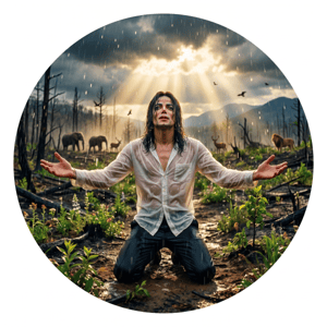 CAPA PAINEL REDONDO MICHAEL JACKSON | TECIDO PREMIUM  | VÁRIOS MODELOS - 1.50X1.50M E 50X50CM