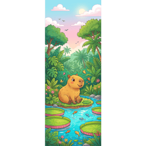 CAPA PAINEL PORTA CAPIVARA | TECIDO PREMIUM  | VÁRIOS MODELOS - 85cm x 2.10M
