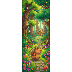 CAPA PAINEL PORTA CAPIVARA | TECIDO PREMIUM  | VÁRIOS MODELOS - 85cm x 2.10M