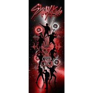 CAPA PAINEL PORTA STRAY KIDS | TECIDO PREMIUM  | VÁRIOS MODELOS - 85cm x 2.10M