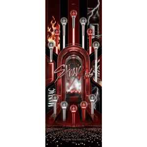 CAPA PAINEL PORTA STRAY KIDS | TECIDO PREMIUM  | VÁRIOS MODELOS - 85cm x 2.10M