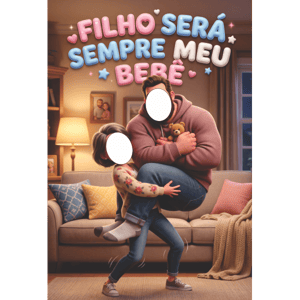 CAPA FUNDO INTERATIVO DIA DAS MÃES | TECIDO PREMIUM  | VÁRIOS MODELOS - 1.50X2.20M