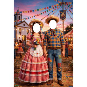 CAPA FUNDO INTERATIVO FESTA JUNINA | TECIDO PREMIUM  | VÁRIOS MODELOS - 1.50X2.20M
