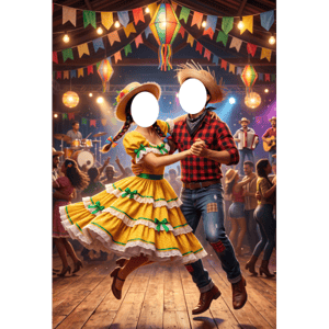 CAPA FUNDO INTERATIVO FESTA JUNINA | TECIDO PREMIUM  | VÁRIOS MODELOS - 1.50X2.20M