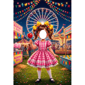 CAPA FUNDO INTERATIVO FESTA JUNINA | TECIDO PREMIUM  | VÁRIOS MODELOS - 1.50X2.20M
