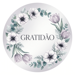 CAPA PAINEL REDONDO GRATIDÃO | TECIDO PREMIUM  | VÁRIOS MODELOS. 1.50X1.50M E 50X50CM