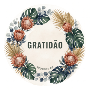 CAPA PAINEL REDONDO GRATIDÃO | TECIDO PREMIUM  | VÁRIOS MODELOS. 1.50X1.50M E 50X50CM