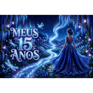 CAPA FUNDO FOTOGRÁFICO HORIZONTAL MEUS 15 ANOS | TECIDO PREMIUM  | VÁRIOS MODELOS - 2.20X1.50M