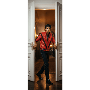 CAPA PAINEL PORTA MICHAEL JACKSON | TECIDO PREMIUM  | VÁRIOS MODELOS - 85cm x 2.10M