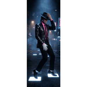 CAPA PAINEL PORTA MICHAEL JACKSON | TECIDO PREMIUM  | VÁRIOS MODELOS - 85cm x 2.10M