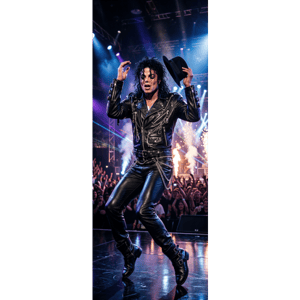 CAPA PAINEL PORTA MICHAEL JACKSON | TECIDO PREMIUM  | VÁRIOS MODELOS - 85cm x 2.10M