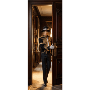 CAPA PAINEL PORTA MICHAEL JACKSON | TECIDO PREMIUM  | VÁRIOS MODELOS - 85cm x 2.10M