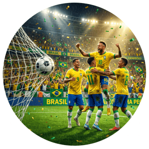 CAPA PAINEL REDONDO COPA DO MUNDO 2026 | TECIDO PREMIUM  | VÁRIOS MODELOS - 1.50X1.50M E 50X50CM