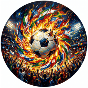 CAPA PAINEL REDONDO COPA DO MUNDO 2026 | TECIDO PREMIUM  | VÁRIOS MODELOS - 1.50X1.50M E 50X50CM