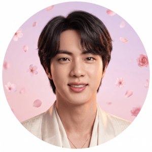 CAPA PAINEL REDONDO KPOP BTS| TECIDO PREMIUM  | VÁRIOS MODELOS - 1.50X1.50M E 50X50CM