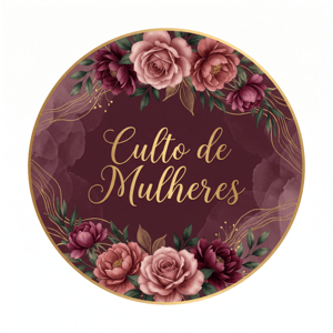 CAPA PAINEL REDONDO CULTO DE MULHERES  | TECIDO PREMIUM  | VÁRIOS MODELOS - 1.50X1.50M E 50X50CM