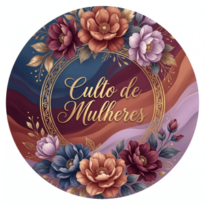 CAPA PAINEL REDONDO CULTO DE MULHERES  | TECIDO PREMIUM  | VÁRIOS MODELOS - 1.50X1.50M E 50X50CM