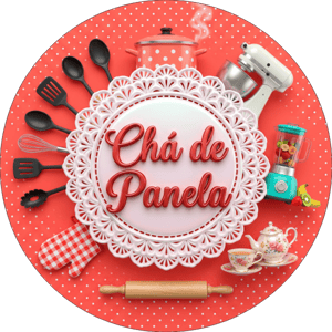 CAPA PAINEL REDONDO CHÁ DE PANELA E CHÁ DE CASA NOVA | TECIDO PREMIUM  | VÁRIOS MODELOS - 1.50X1.50M E 50X50CM
