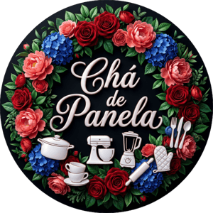 CAPA PAINEL REDONDO CHÁ DE PANELA E CHÁ DE CASA NOVA | TECIDO PREMIUM  | VÁRIOS MODELOS - 1.50X1.50M E 50X50CM