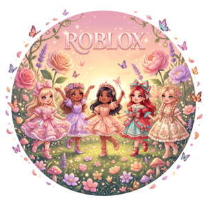 CAPA PAINEL REDONDO ROBLOX | TECIDO PREMIUM  | VÁRIOS MODELOS - 1.50X1.50M E 50X50CM