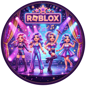 CAPA PAINEL REDONDO ROBLOX | TECIDO PREMIUM  | VÁRIOS MODELOS - 1.50X1.50M E 50X50CM