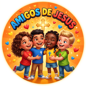 CAPA PAINEL REDONDO CULTO DAS CRIANÇAS | TECIDO PREMIUM  | VÁRIOS MODELOS - 1.50X1.50M E 50X50CM