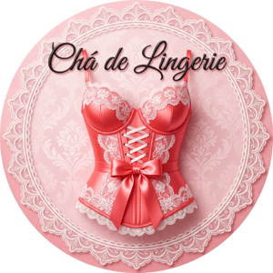 CAPA PAINEL REDONDO CHÁ DE LINGERIE  | TECIDO PREMIUM  | VÁRIOS MODELOS - 1.50X1.50M E 50X50CM