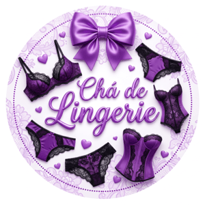 CAPA PAINEL REDONDO CHÁ DE LINGERIE  | TECIDO PREMIUM  | VÁRIOS MODELOS - 1.50X1.50M E 50X50CM