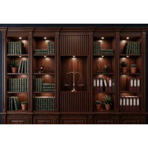 CAPA FUNDO FOTOGRÁFICO HORIZONTAL BIBLIOTECA NEUTRA | TECIDO PREMIUM  | VÁRIOS MODELOS - 2.20X1.50M